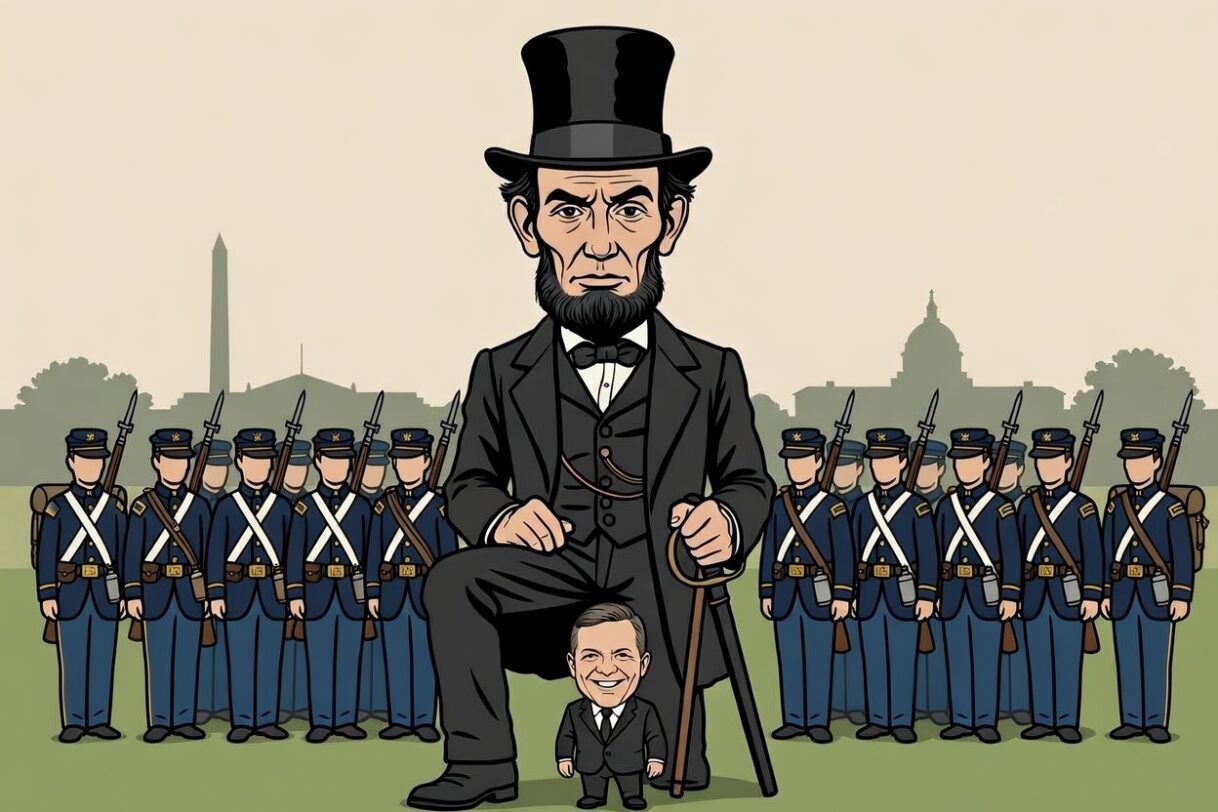 Abraham Lincoln a trpaslík Ficko